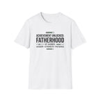 Achievement Unlocked Fatherhood T-Shirt