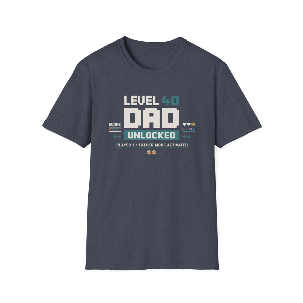 Level 40 Dad T-Shirt