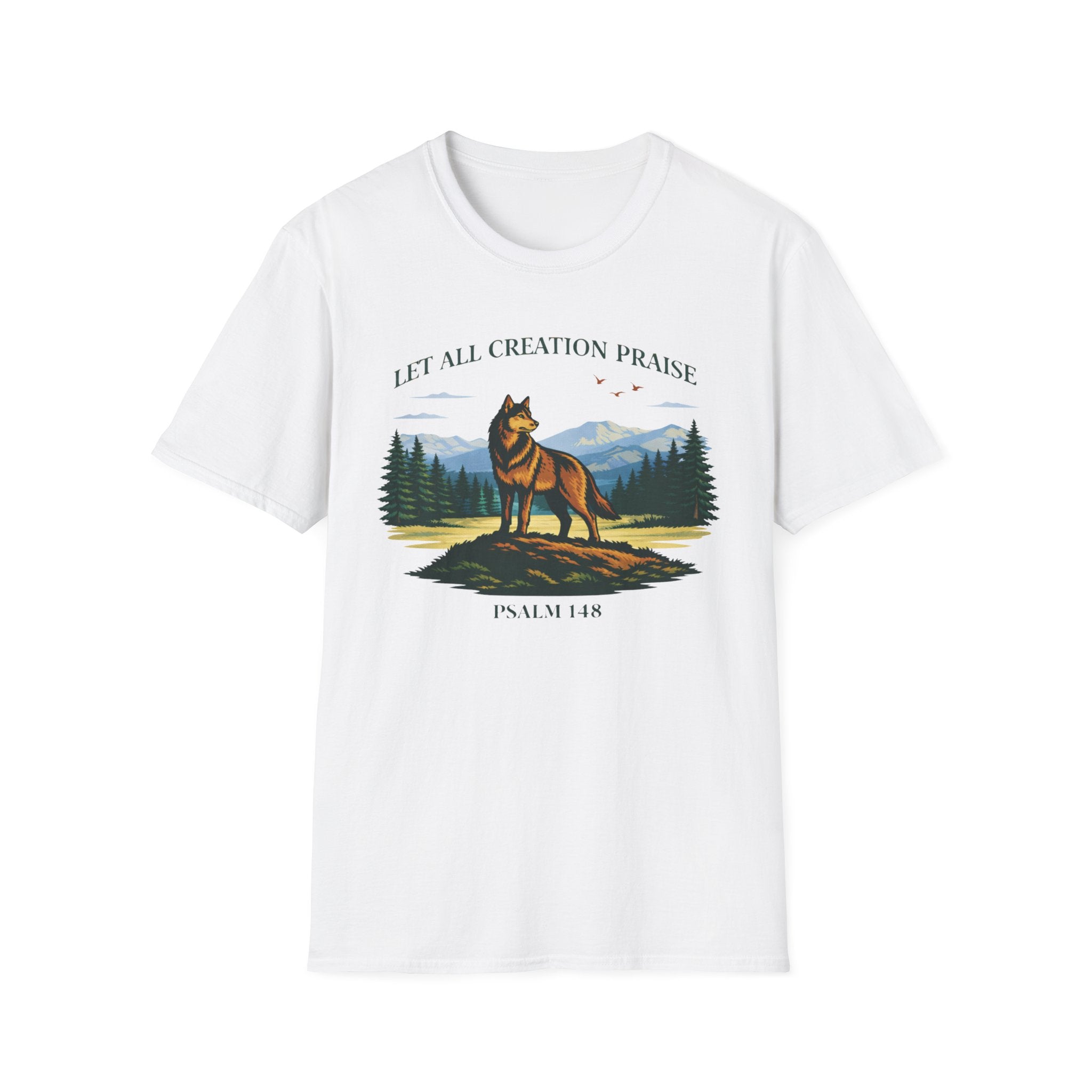 Let All Creation Praise (Wolf) T-Shirt