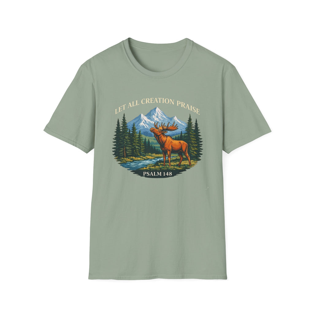 Let All Creation Praise (Moose) T-Shirt