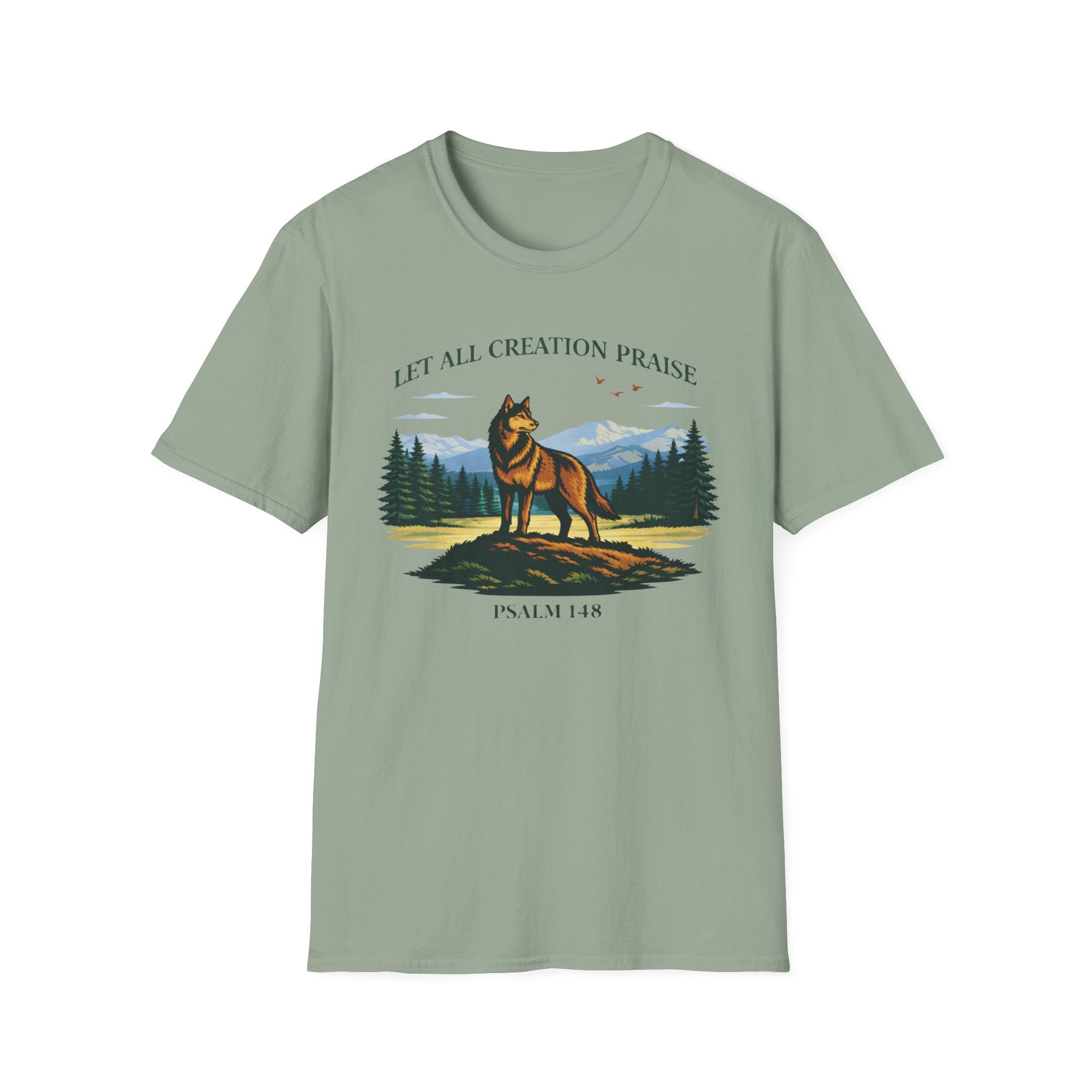 Let All Creation Praise (Wolf) T-Shirt