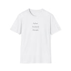 Father Husband Disciple T-Shirt
